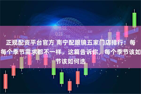 正规配资平台官方 南宁配眼镜五家门店排行：每个人每个季节需求都不一样，这篇告诉你，每个季节该如何选